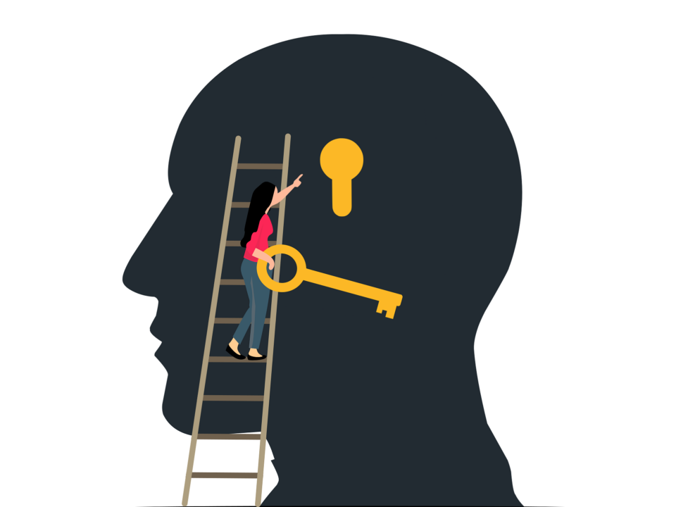 Omul își dorește accesul la înțelegere și evoluția personală prin urcarea unei scări și obținerea cheii. Simbolizează accesul la înțelegere și creșterea personală. Perspective pozitive